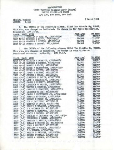 Special Order P34 (Courtesy of Gene Bielinski)