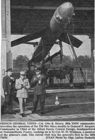 French General Visits (Courtesy of Jack Attebury)