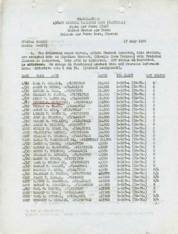 Special Order D-239 (Courtesy of Gene Bielinski)