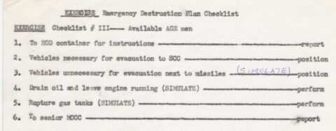 Emergency Destruct (Courtesy of Joe Molinaro)