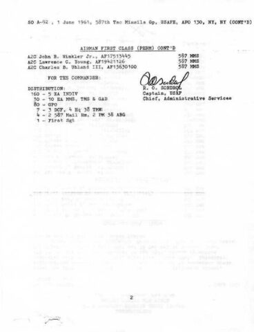 Special Order A-92 (Courtesy of Bill Smith)