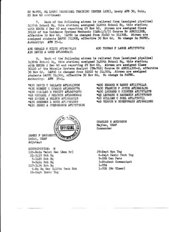 Special Order M-970 (Courtesy of Leonard Hannasch)