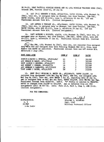 Special Order P-151 (Courtesy of Leonard Hannasch)