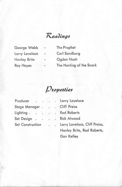 The Shadow of the Cathedral Program (Courtesy of Jim Plowden)
