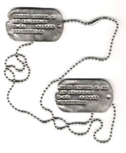 Dog Tags (photo courtesy of Lee Kyser)