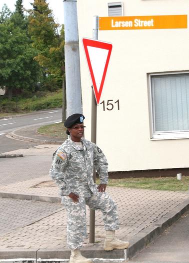 Signs of Sacrifice at Sembach Air Base