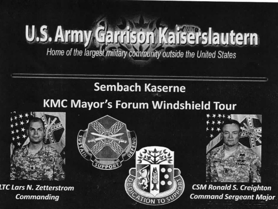 Sembach Kaserne Windshield Tour